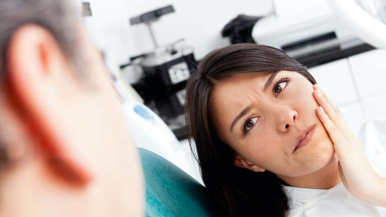 A patient during Emergency Dental Care visit in Elk Grove Village, IL